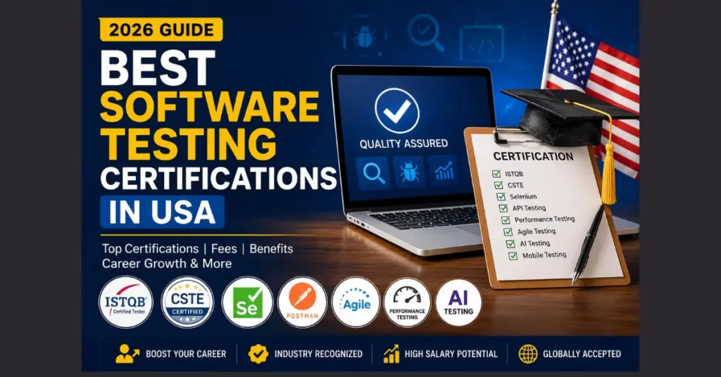Best Software Testing Certifications in USA